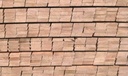 Rhombusleiste 21 x 69 mm Kernholz sibirische Lärche