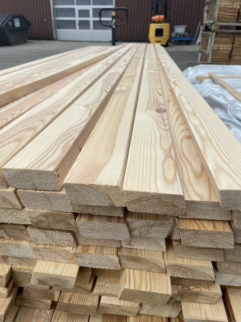 Rhombusleiste 27 x 68 mm Seitenholz sibirische Lärche