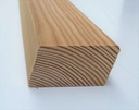 Rhombusleiste 27 x 55 mm Kernholz sibirische Lärche