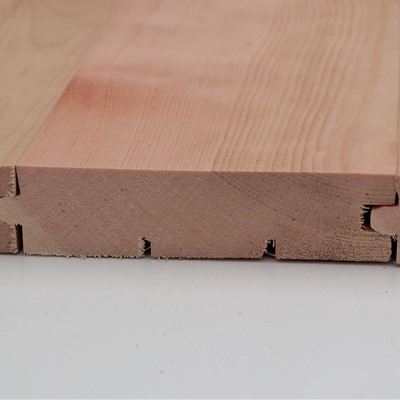 Fussbodendielen Wandprofil 27 x 117 mm sibirische Zirbelkiefer - Sortierung: AB