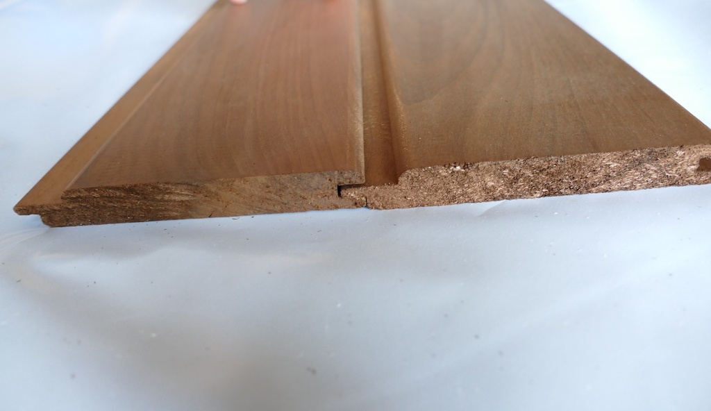 Nut-Feder Kombi-Profil 15 x 113 mm Thermoespe Sortierung: A