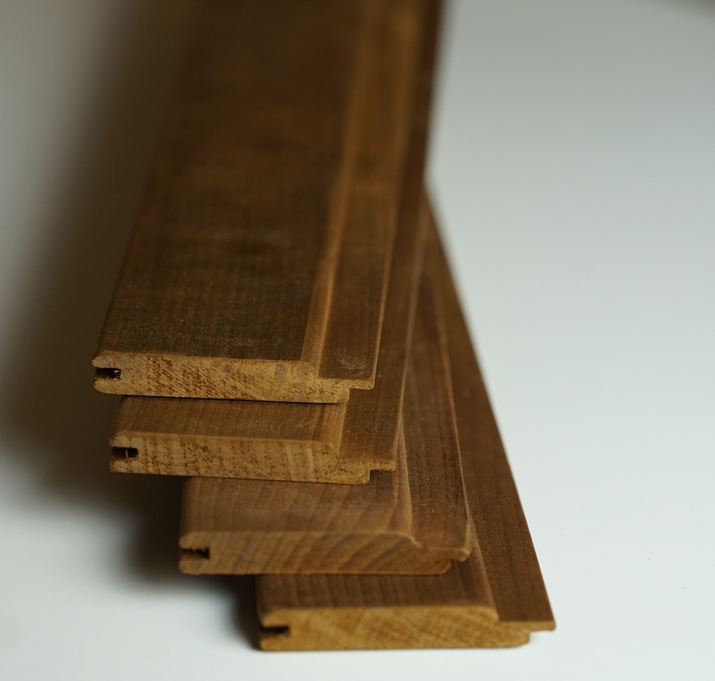 Nut-Feder Kombi-Profil 15 x 90 mm Thermoespe Sortierung: A