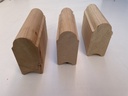 Fass-Sauna Profilholz 43 x 100 mm sibirische Zirbelkiefer - Sortierung: AB