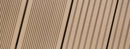 VivaDeck® WPC Terrassendielen 24 x 142 mm Mahagoni Ovalhohlkammer-Profil (2,95 m)