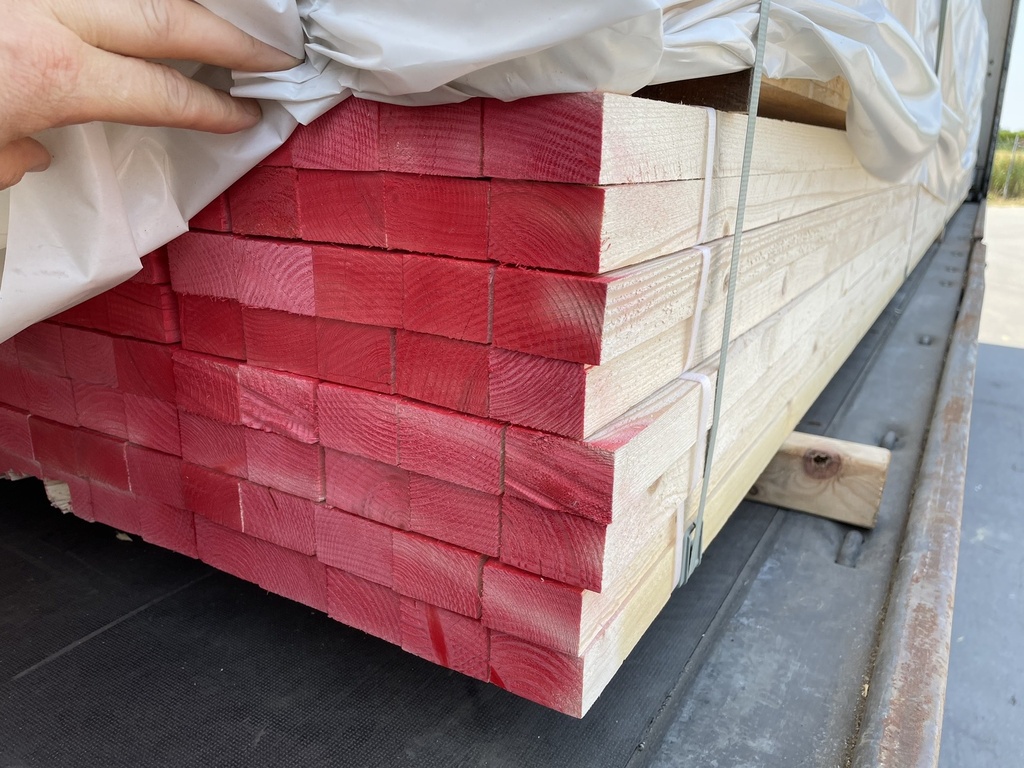 Dachlatten 40 x 60 mm TS S10 nach DIN 40741 nordische Fichte (Tanne