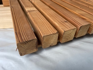 Thermoholz Konstruktionsholz 42 x 42 mm 3,60 m Kiefer - Sortierung: AB