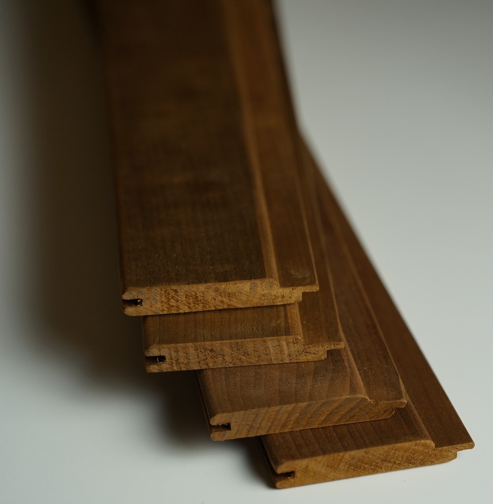 Nut-Feder Kombi-Profil 15 x 90 mm Thermoespe Sortierung: A