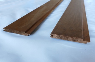 Nut-Feder Kombi-Profil 15 x 113 mm Thermoespe Sortierung: A
