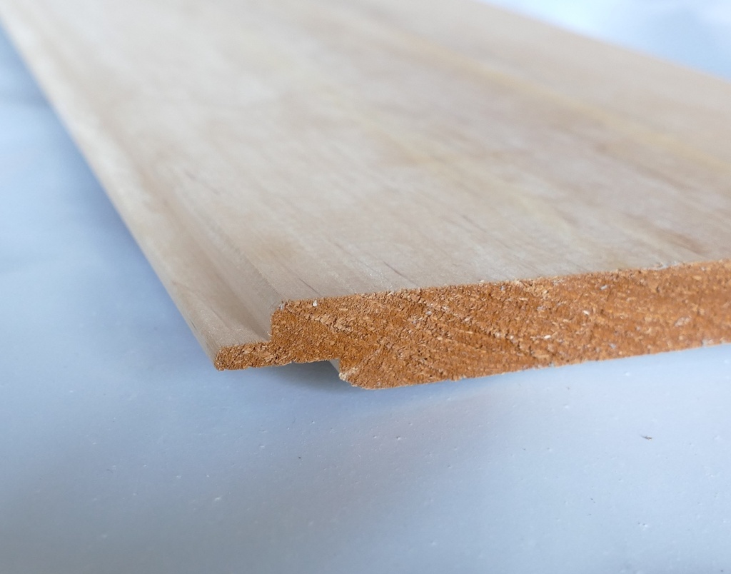 Nut-Feder Kombi-Profil 15 x 163 mm Erle Sortierung: A