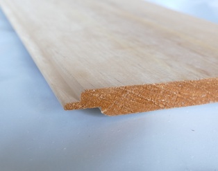 Nut-Feder Kombi-Profil 15 x 163 mm Erle Sortierung: A