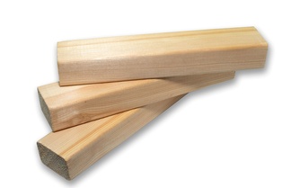 Konstruktionsholz 21 x 45 mm 3 m sibirische Lärche - Sortierung: AB